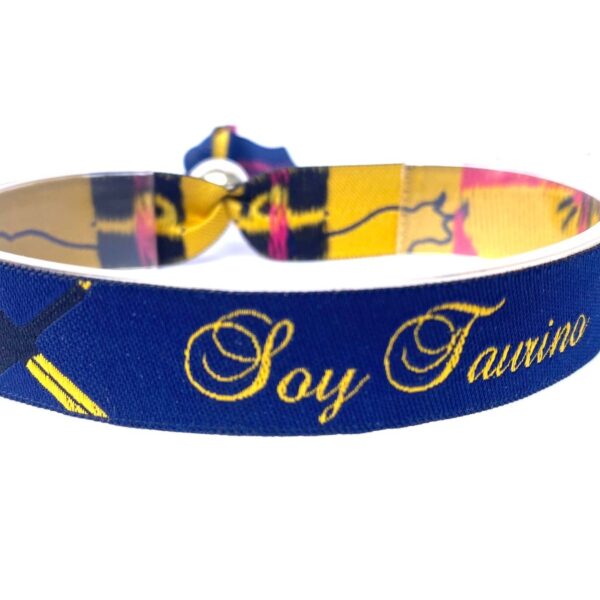 Pulsera tejida Soy Taurino